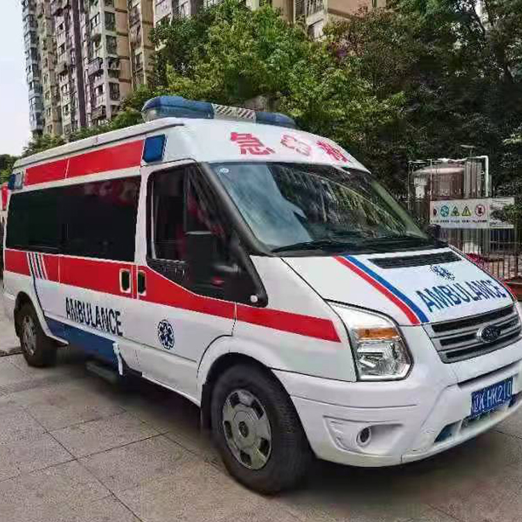 芦淞长途救护车护送病人返乡